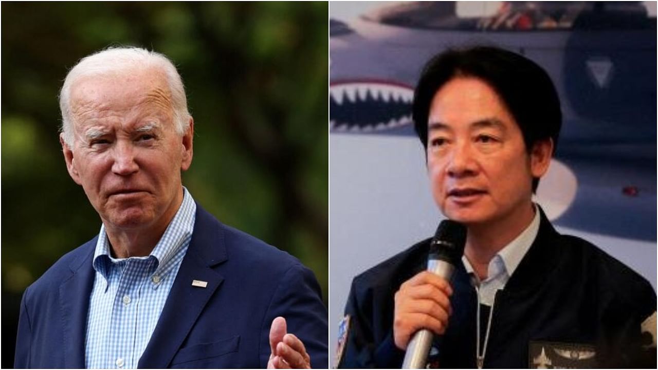 <div class="paragraphs"><p>US President Joe Biden(L) and Taiwan President Lai-Ching-te</p></div>